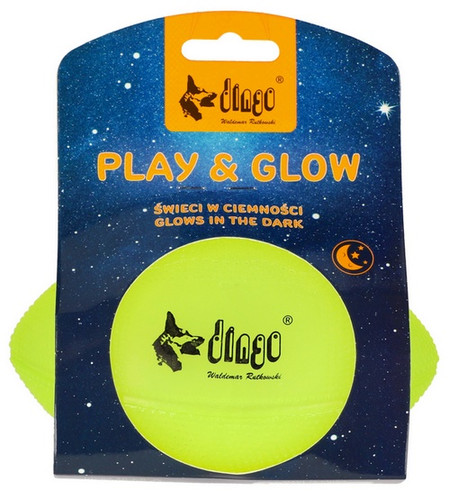 Dingo Dog Ball Play & Glow 14x8cm