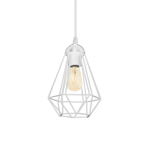 GoodHome Pendant Lamp Smertrio E27, white