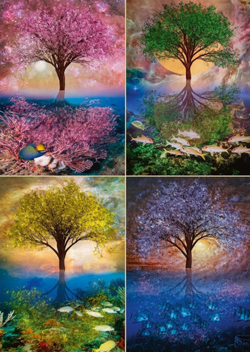 Schmidt Jigsaw Puzzle The Magic Tree 1000pcs 12+