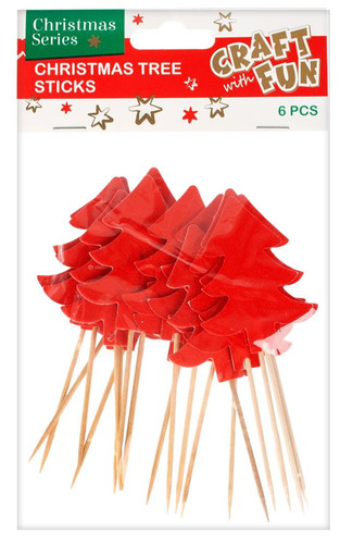 Christmas Decoration Christmas Tree Sticks 18pcs, random colours