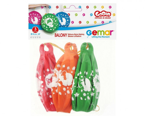 Balloons Jungle 3pcs