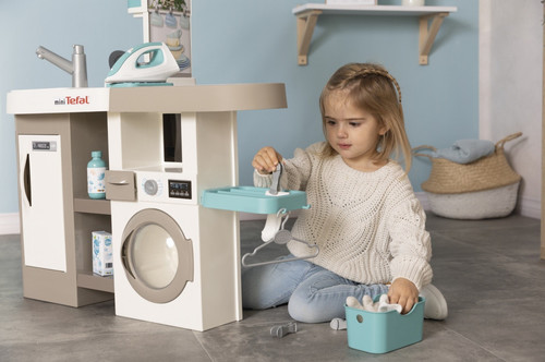 Smoby Mini Tefal Studio Kitchen & Cleaning Playset 3+