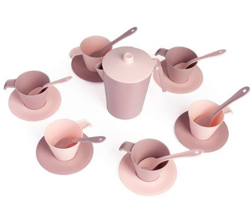 Tea/Coffee Set Playset Rose Cotton Candy 12m+