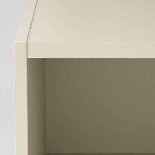 GURSKEN Bedside table, light beige, 39x30 cm