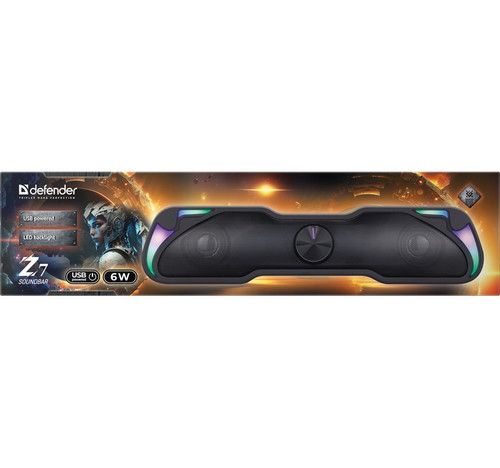 Defender Soundbar Speaker Z7 6W LED USB