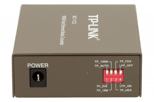 TP-Link WDM Fast Ethernet Media Converter MC111CS