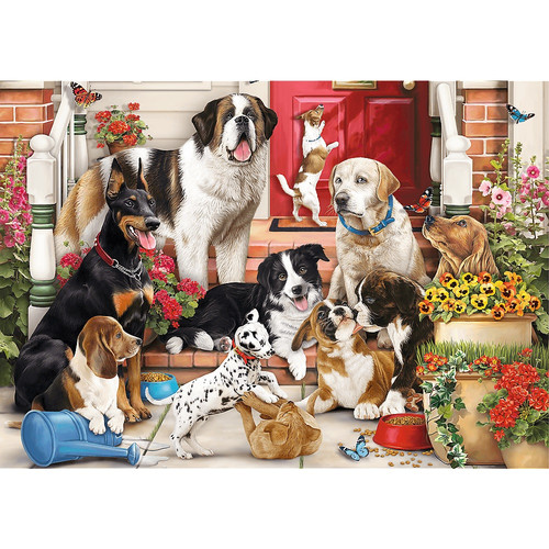 Trefl Jigsaw Puzzle Hidden Shapes Doggy Funer 1043pcs 12+