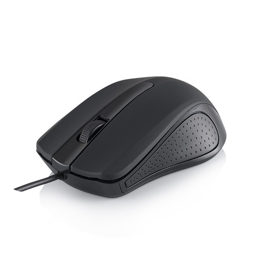 Modecom Wired Optical Mouse M9, black