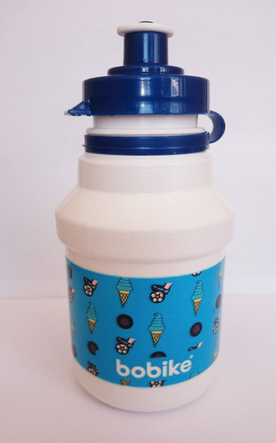 Bobike Children's Water Bottle 350ml Pop Blue