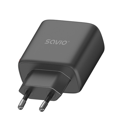 Savio Wall Charger 30W Quick Charge, Power Delivery 3.0, LA-06/B EU Plug