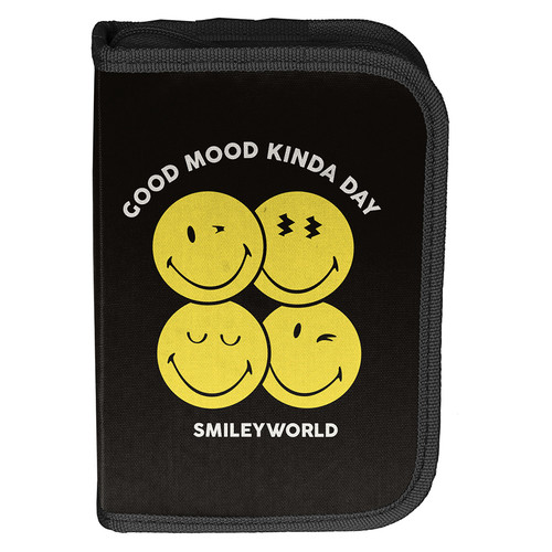 Pencil Case with School Accessories Smiley World