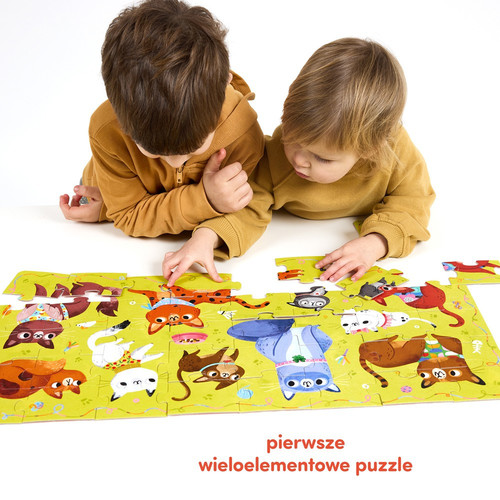 CzuCzu Children's Puzzle Miau Cats 40pcs 3+
