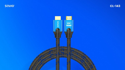 Savio HDMI Cable CL-143 v.2.1 3m