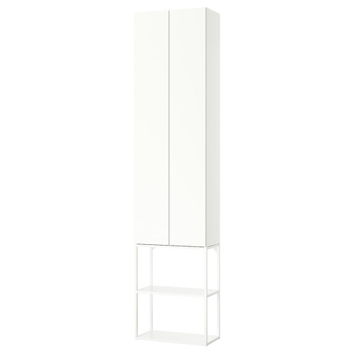 ENHET Storage combination, white, 60x32x255 cm