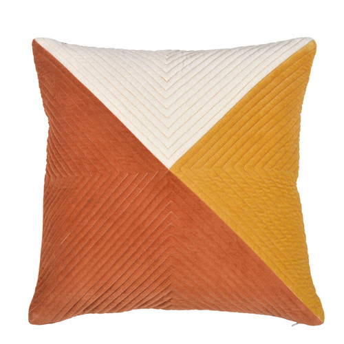 Cushion GoodHome Orozco 45 x 45 cm, terracota