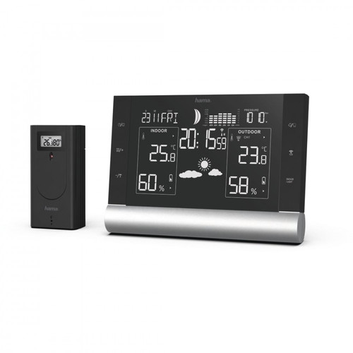 Hama Weather Station Line Plus, black