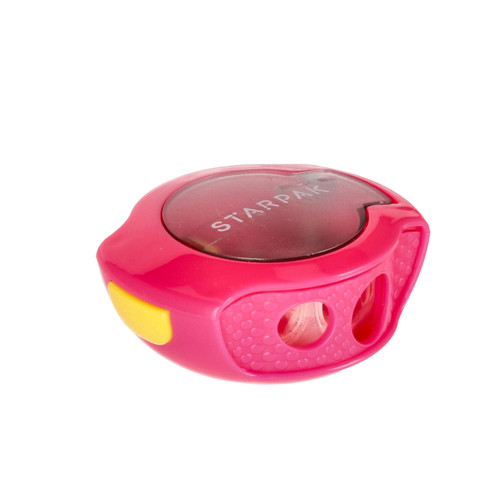 Starpak Double Plastic Sharpener Disc, pink