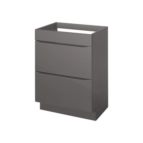 Vanity Basin Cabinet GoodHome Imandra 60cm, grey