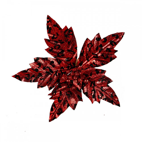 Christmas Decoration Artificial Flower Poinsettia, 1pc, assorted colours