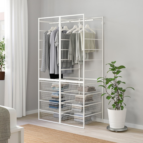 JONAXEL Frame/wire baskets/clothes rails, 99x51x173 cm