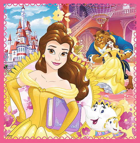 Trefl Children's Puzzle Disney Princess 3in1 3+