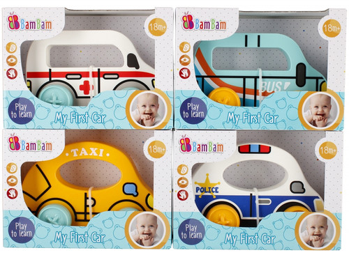 Bam Bam My First Car 1pc, assorted, 18m+