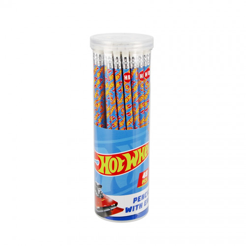 Starpak Pencil with Eraser Hot Wheels 48pcs