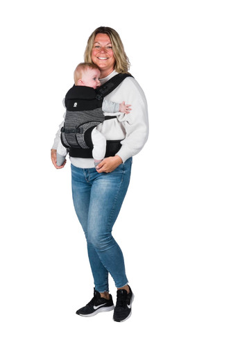 Dooky Baby Carrier Terra Nova Black 0-3y