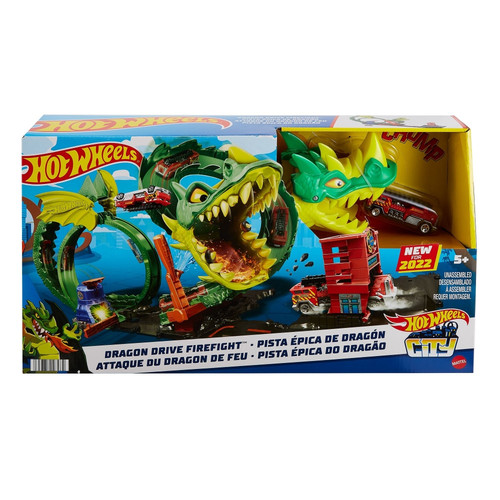 Hot Wheels® Dragon Drive Firefight™ HDP03 5+