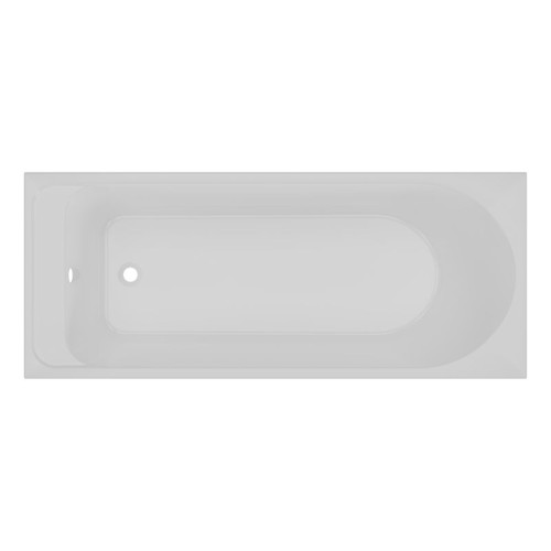 GoodHome Bathtub Cavaly 160 x 70 cm, white