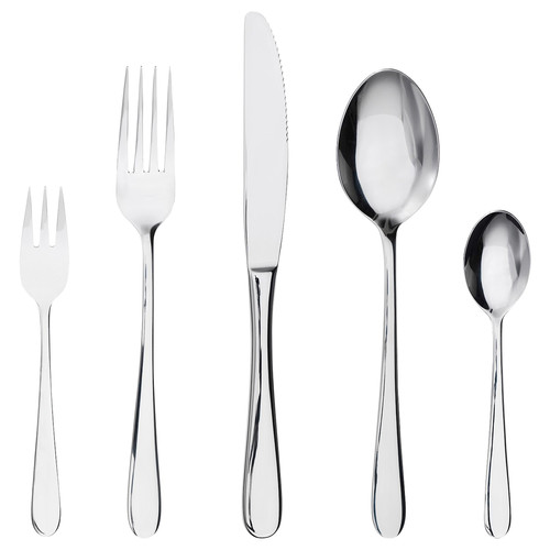 MARTORP 30-piece flatware set, stainless steel