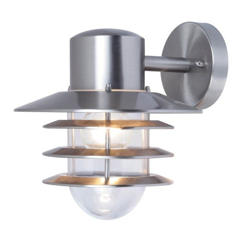 GoodHome Outdoor Wall Lamp Tanakee D E27 IP44, steel