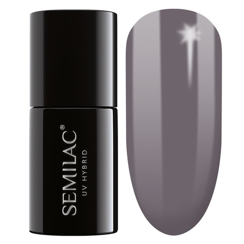 SEMILAC Hybrid Gel Polish 106 Wet Marengo - 7 ml