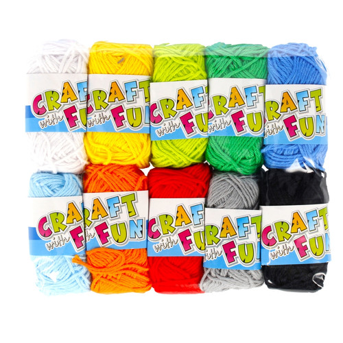 Wool for Knitting 23m/10pcs