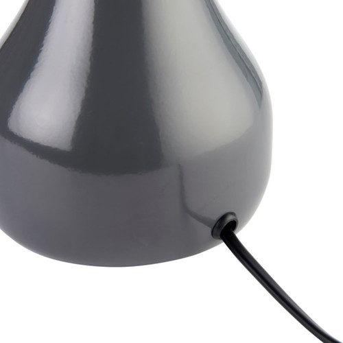 GoodHome Table Lamp Tertrez E14, graphite