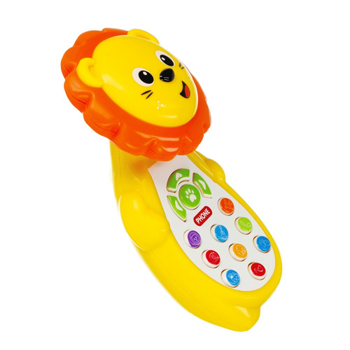 Bam Bam Musical Toy Phone Animal Lion 18m+