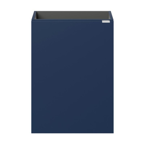 Goodhome Wall-mounted Basin Cabinet Imandra 44cm, matt dark blue