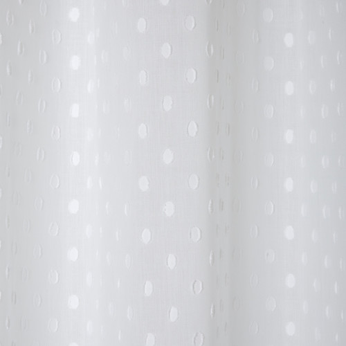 Curtain GoodHome Bisho 140x260cm, white