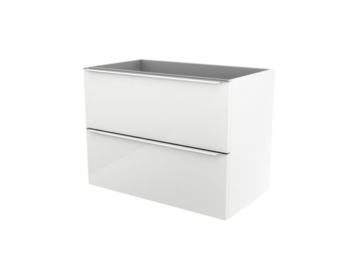 Wall-mounted Basin Cabinet GoodHome Imandra 80cm, white