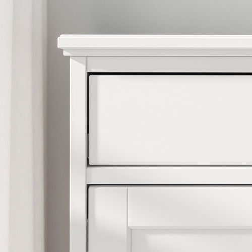 IDANÄS Sideboard, white, 124x50x95 cm