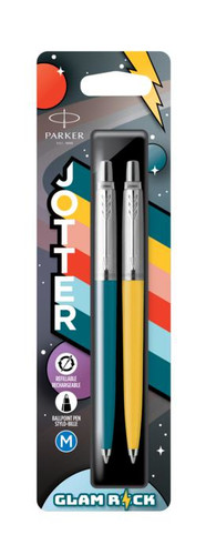 Parker Jotter Ballpoint Pen Glam Rock Yellow & Green