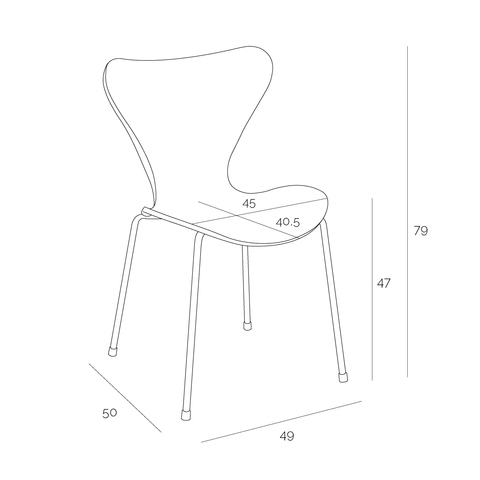 Chair Martinus, white