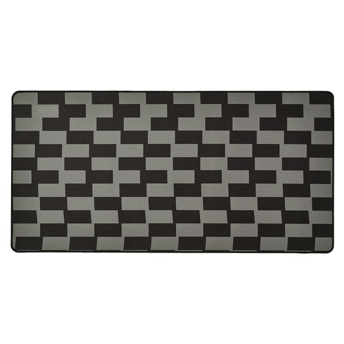 BLÅSKATA Gaming mouse pad, black/gray patterned, 40x80 cm