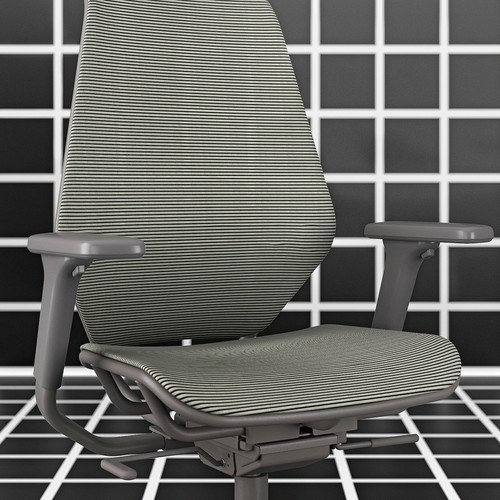 STYRSPEL Gaming chair, dark grey/grey
