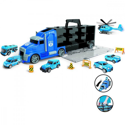 Truck Case with Vehicles & Accessories 3+