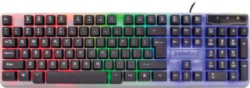 Rebeltec Wired Gaming Keyboard Backlit Neon