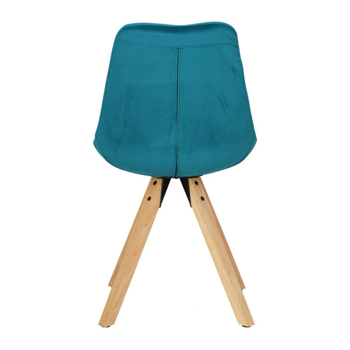 Chair Dima, green/wood