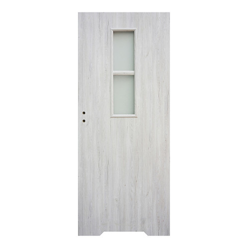 Internal Door, Undercut, Olga 70, right, silver oak