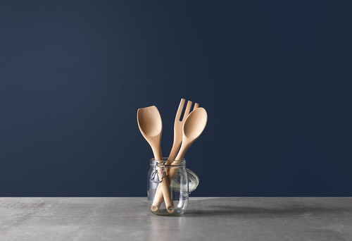 RÖRT Spoon, round beech, beech