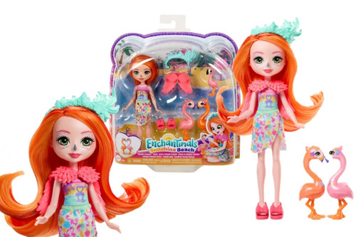 Enchantimals Sunshine Beach Florinda Flamingo HRX85 4+